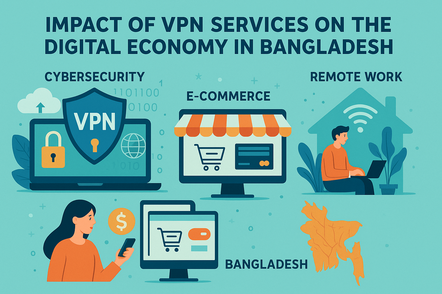 The Role of VPN Services in Bangladesh's Digital Economy: A Comprehensive Overview